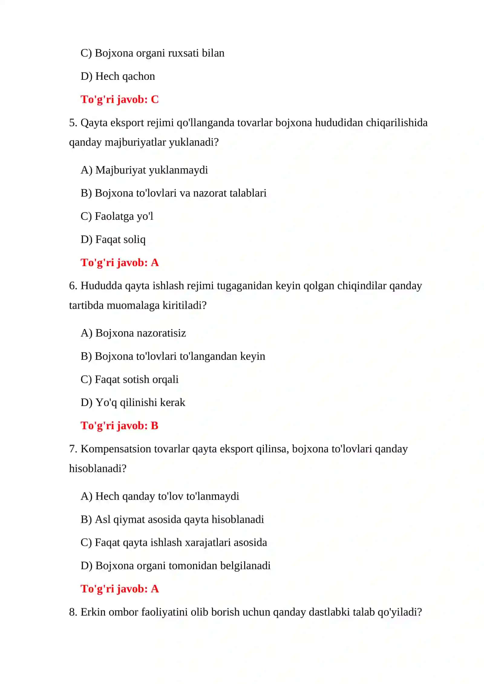 QAYTA EKSPORT TESTLARI 4