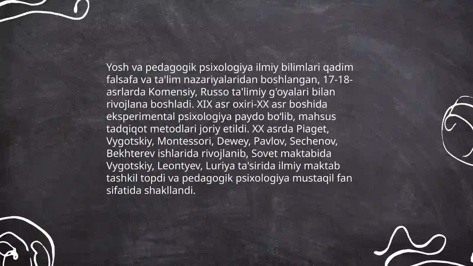 Yosh va pedagogik psixologiya fanining tadqiqot sohasi va muammolari 4