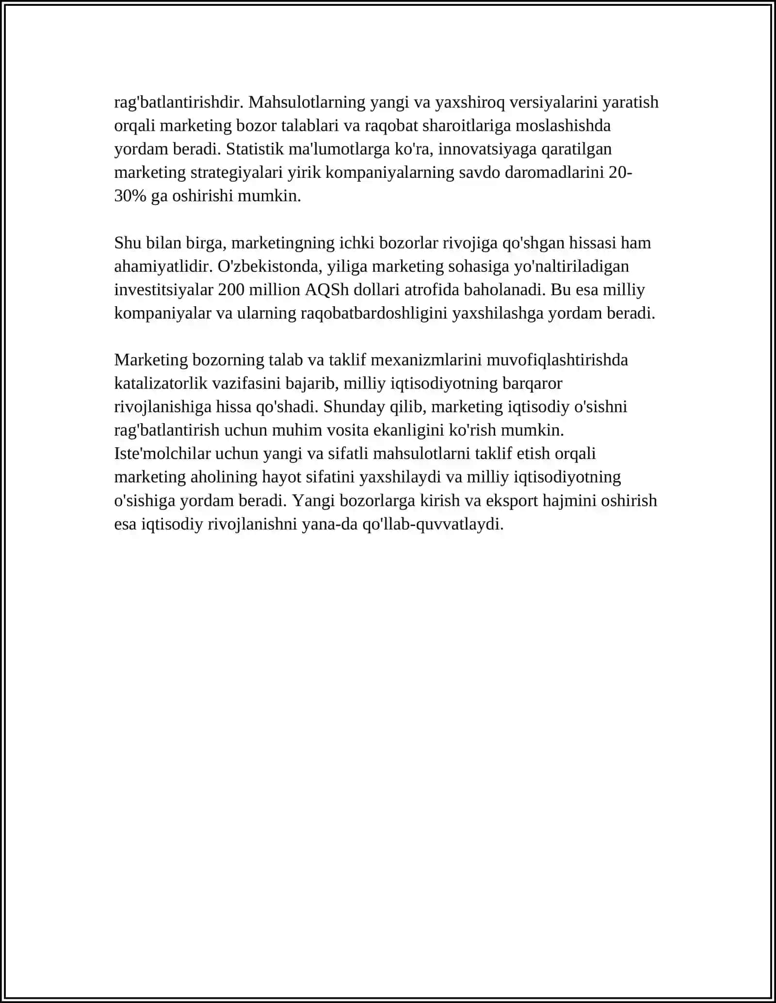 MARKETINGNING IJTIMOIY-IGTISODIY MOHIYATI 4