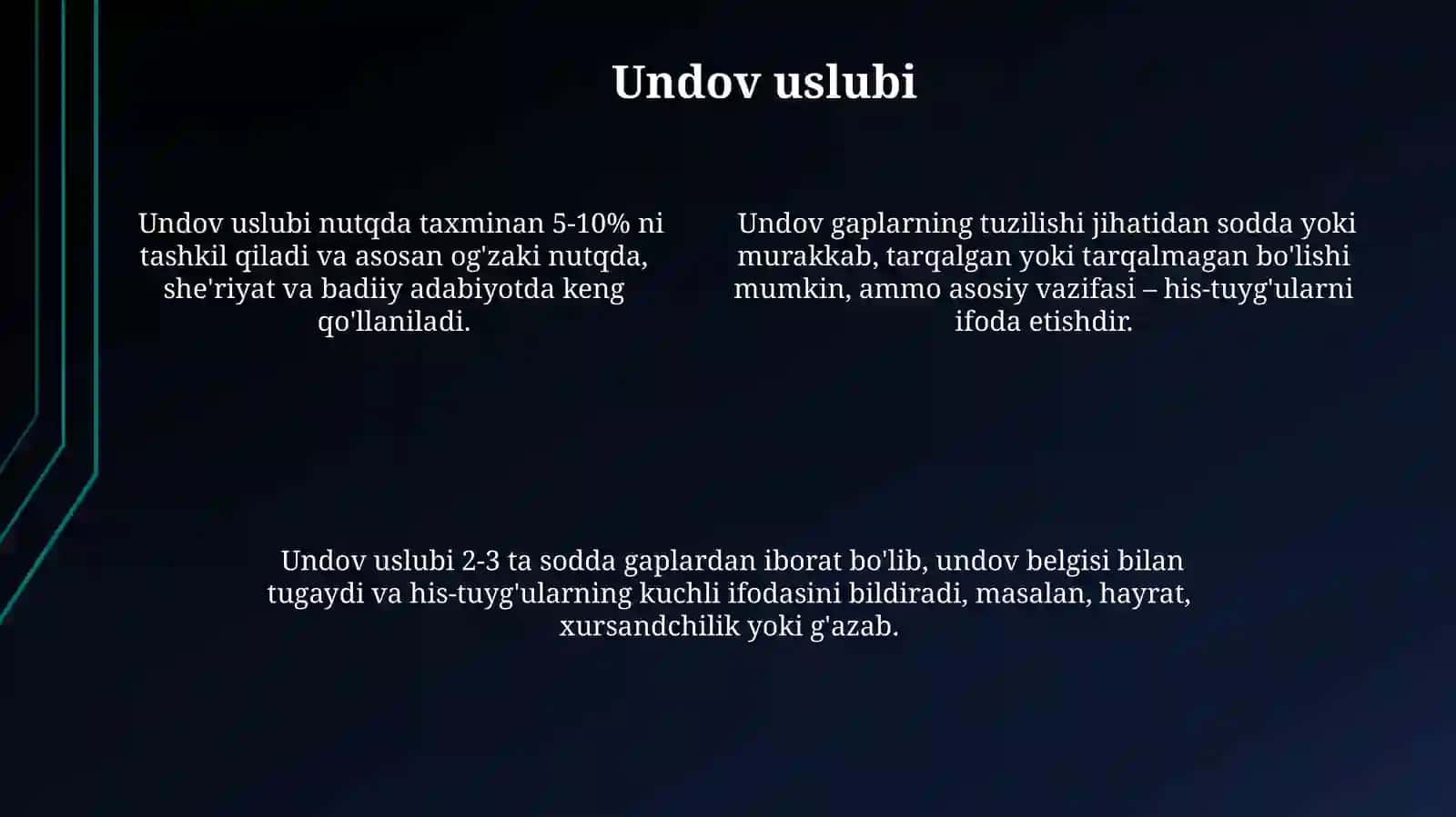 Ta’riflash uslubi 4