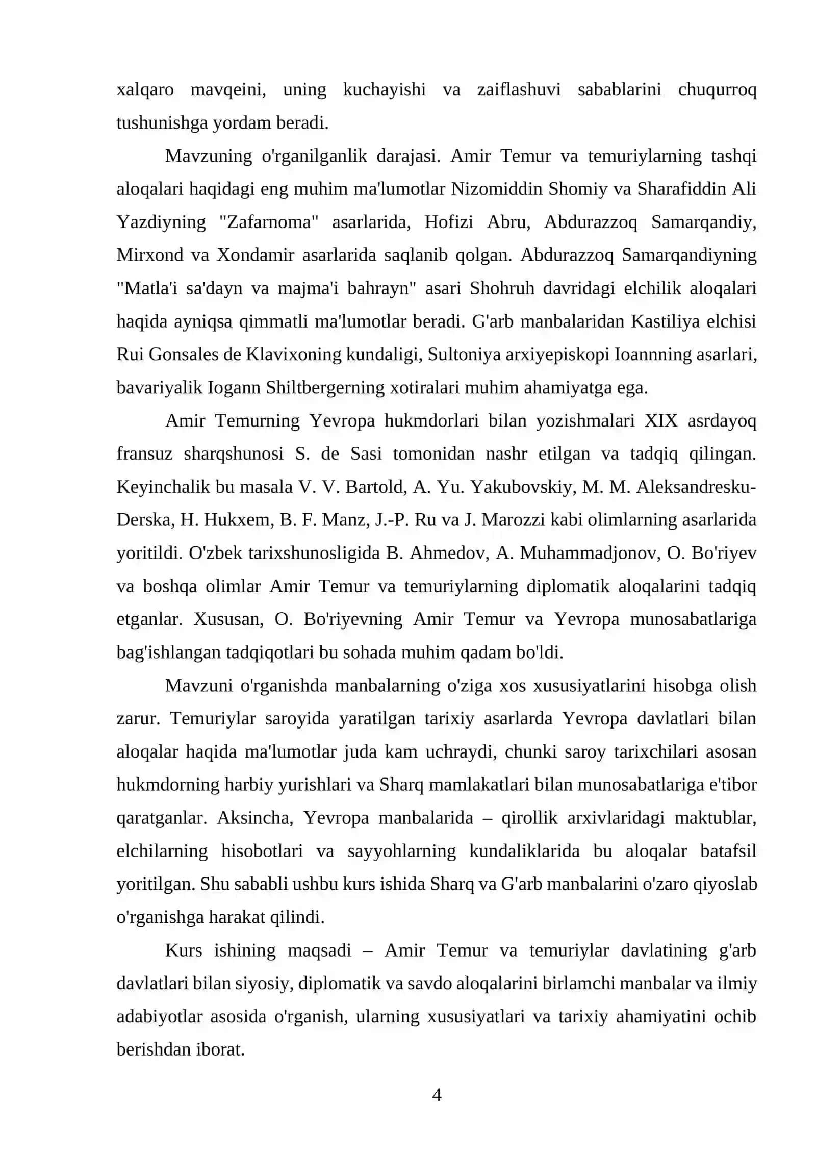 AMIR TEMUR VA TEMURIYLAR DAVLATINING G'ARB DAVLATLARI BILAN ALOQALARI 4