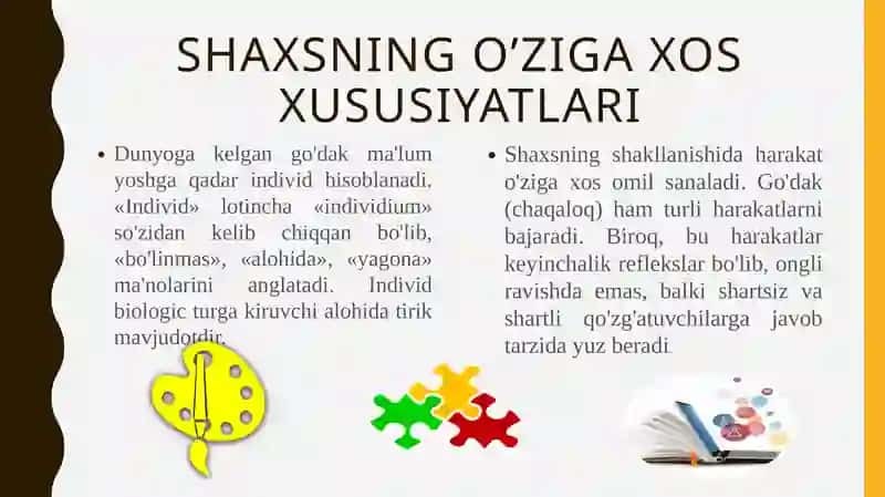 shaxs rivojlanishi va tarbiyasi. pptx 4
