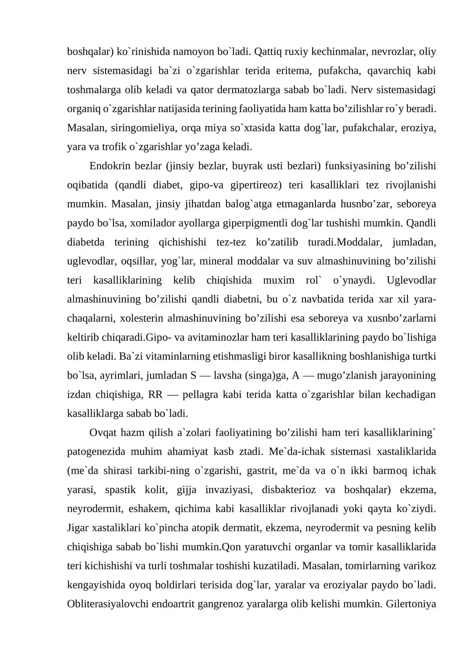 Dermatozlarni umumiy klinik belgilari va patomorfologiyasi 4