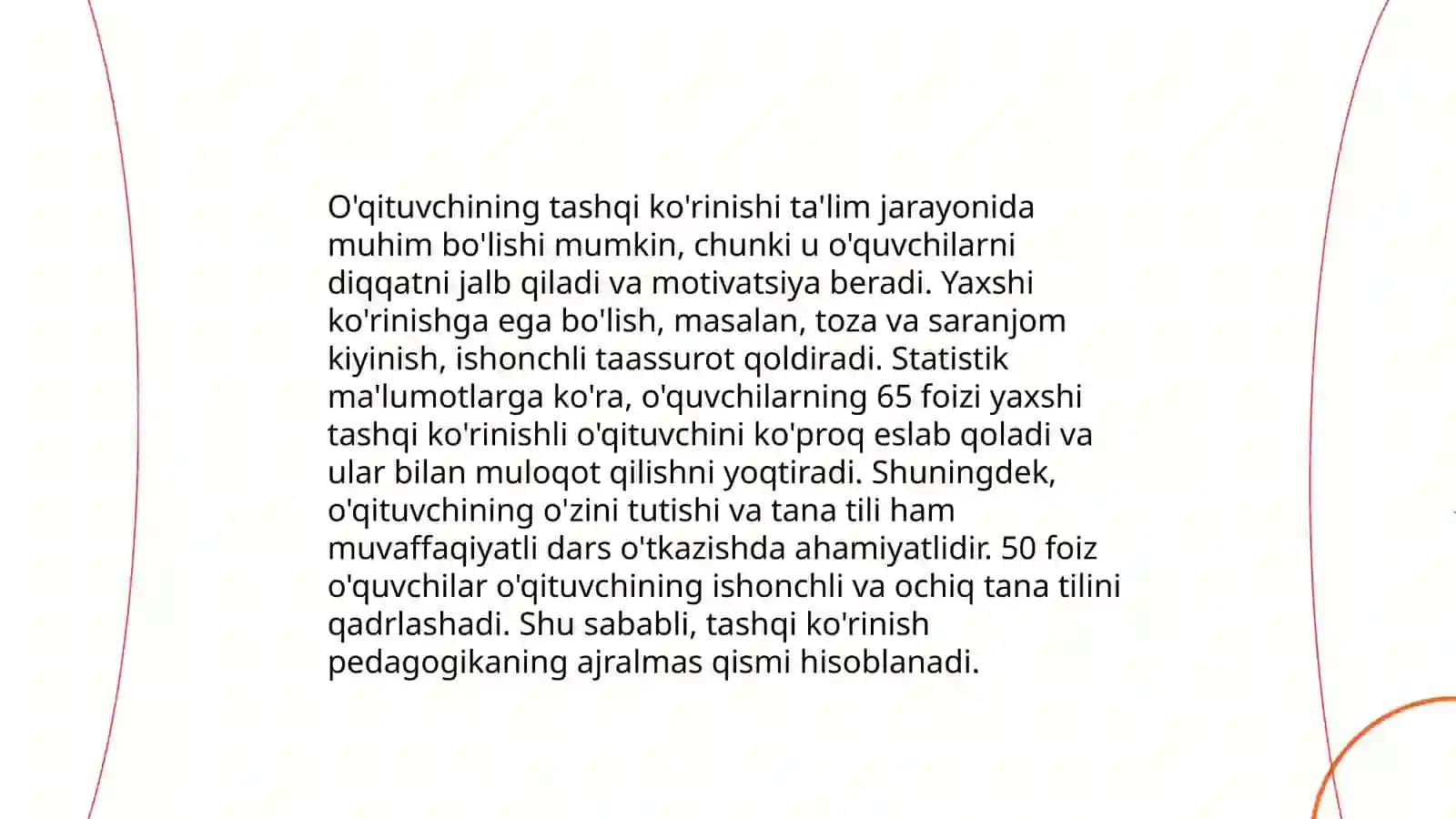 O'qituvchilik imidji 4