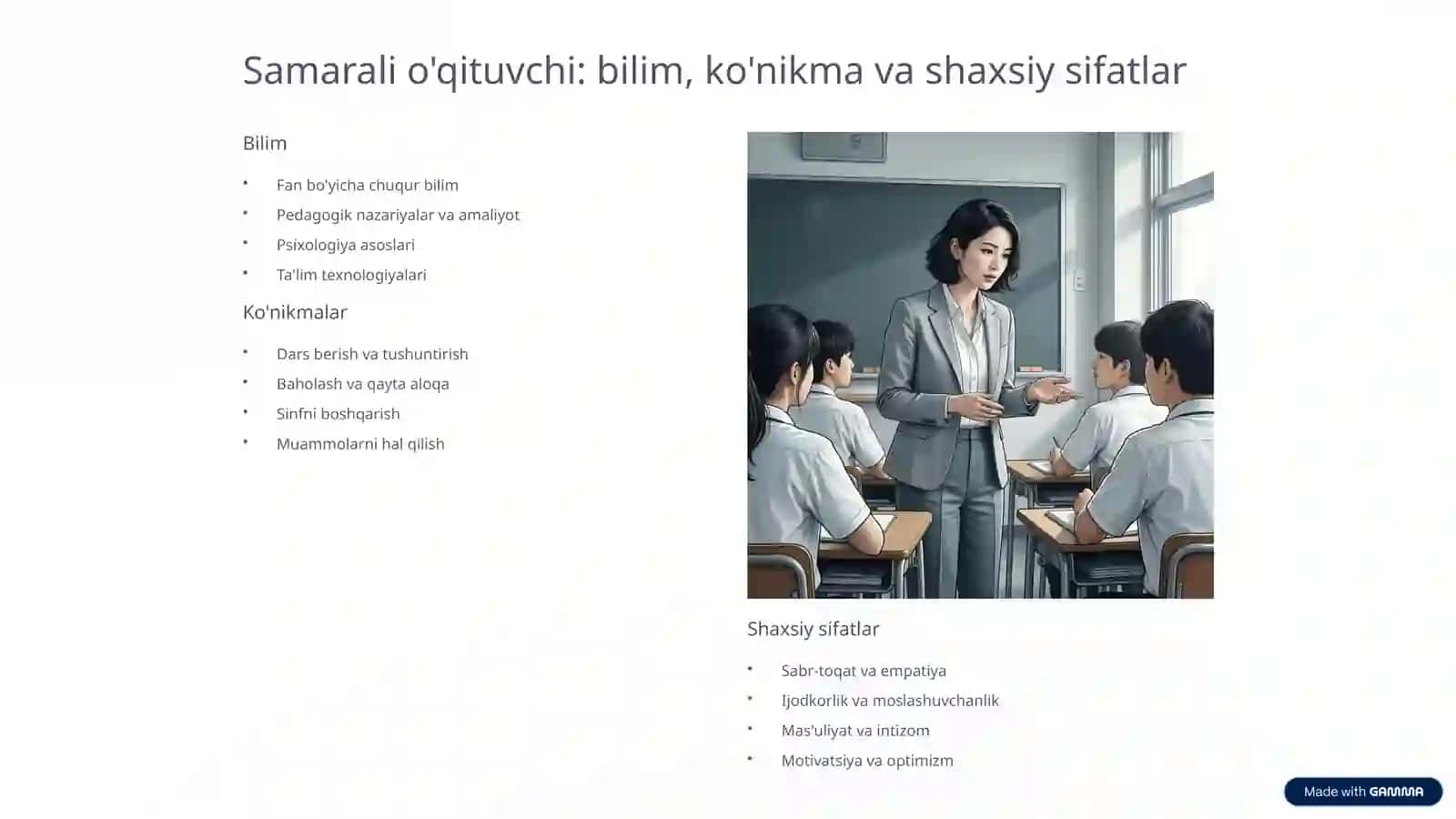 O'qituvchining shaxsiy rivojlanishi va kasbiy identiteti 4