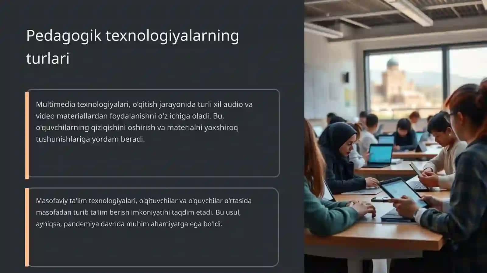 Gazlamaga ishlov berish texnologiyasi bo’limini o’qitishdagi yangi pedagogik texnologiyalardan foydalanish metodikasi 4