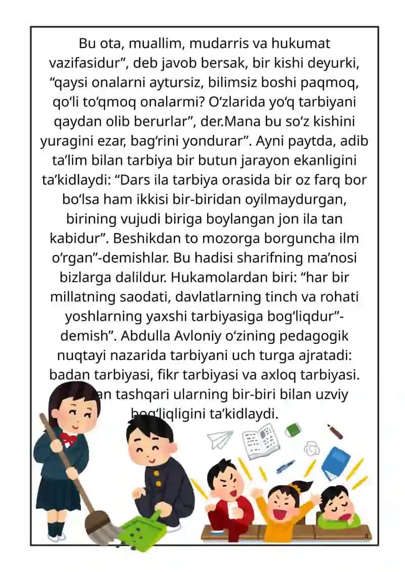 Fitratning Oila asari 4