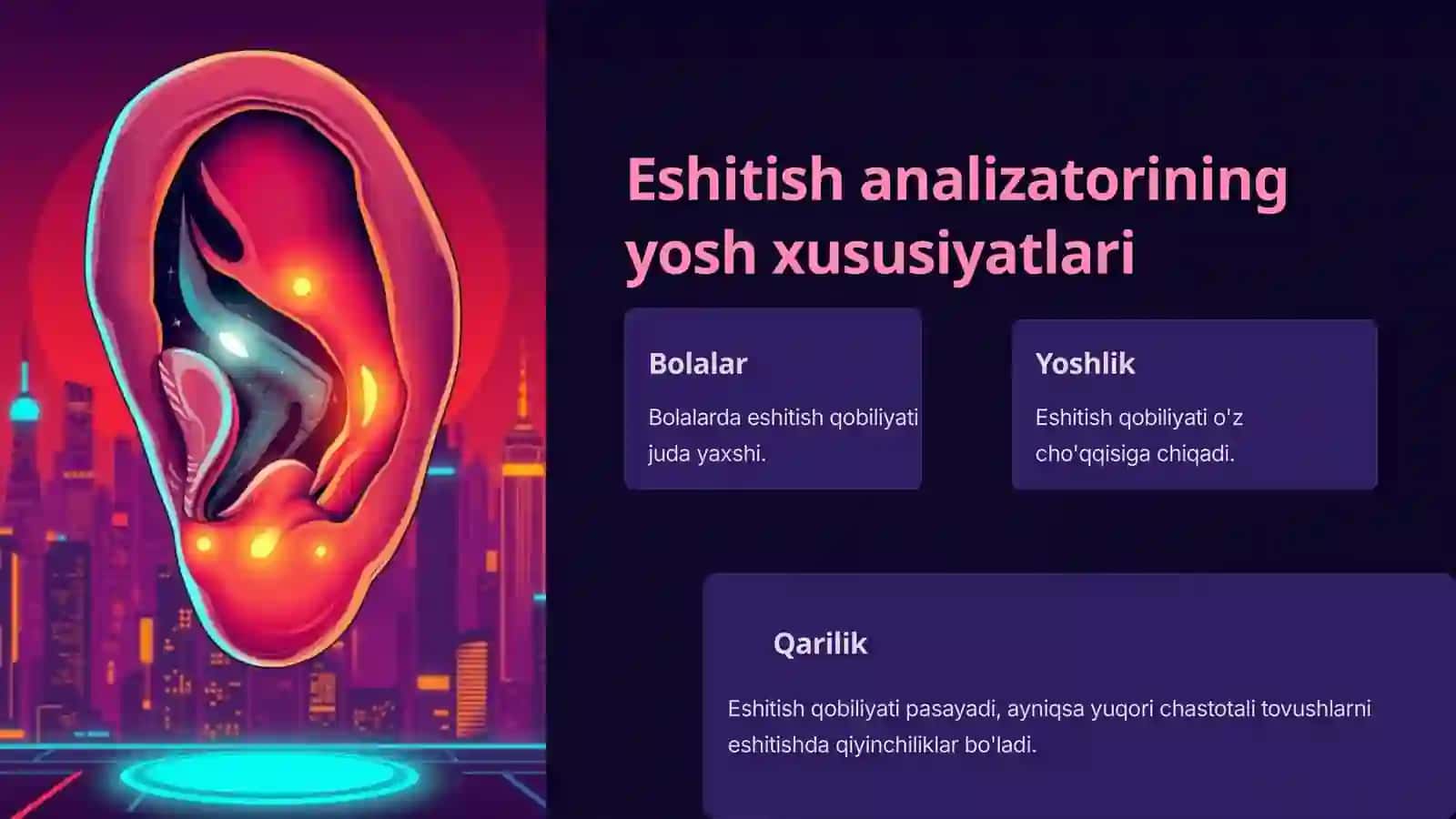 Analizatorlarning yosh xususiyatlari va gigiyenasi 4