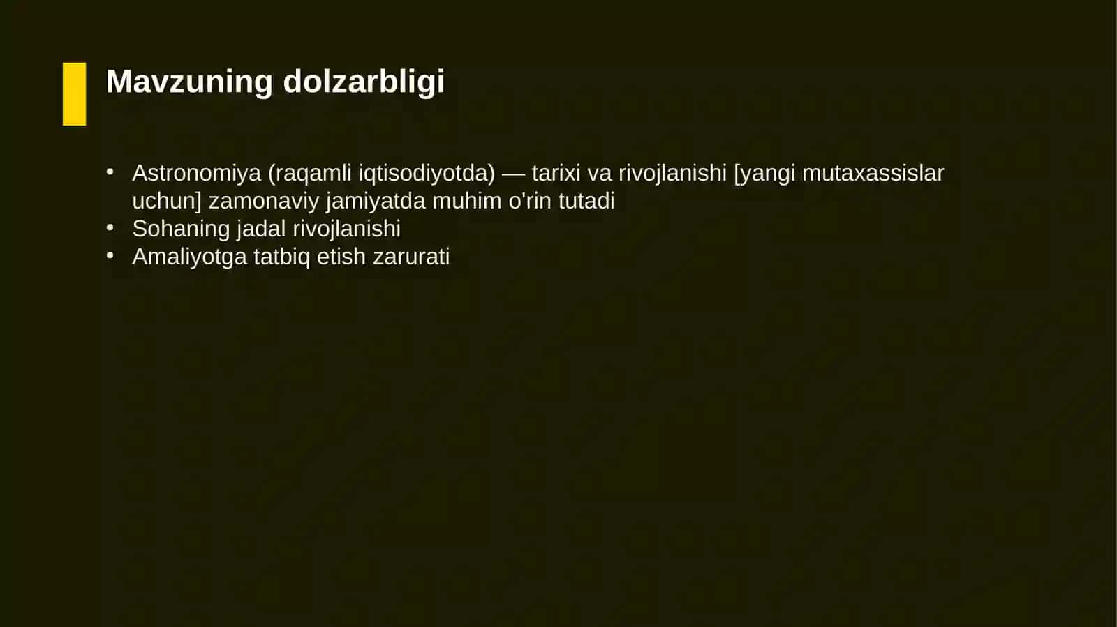Astronomiya (raqamli iqtisodiyotda) — tarixi va rivojlanishi [yangi mutaxassislar uchun] 4
