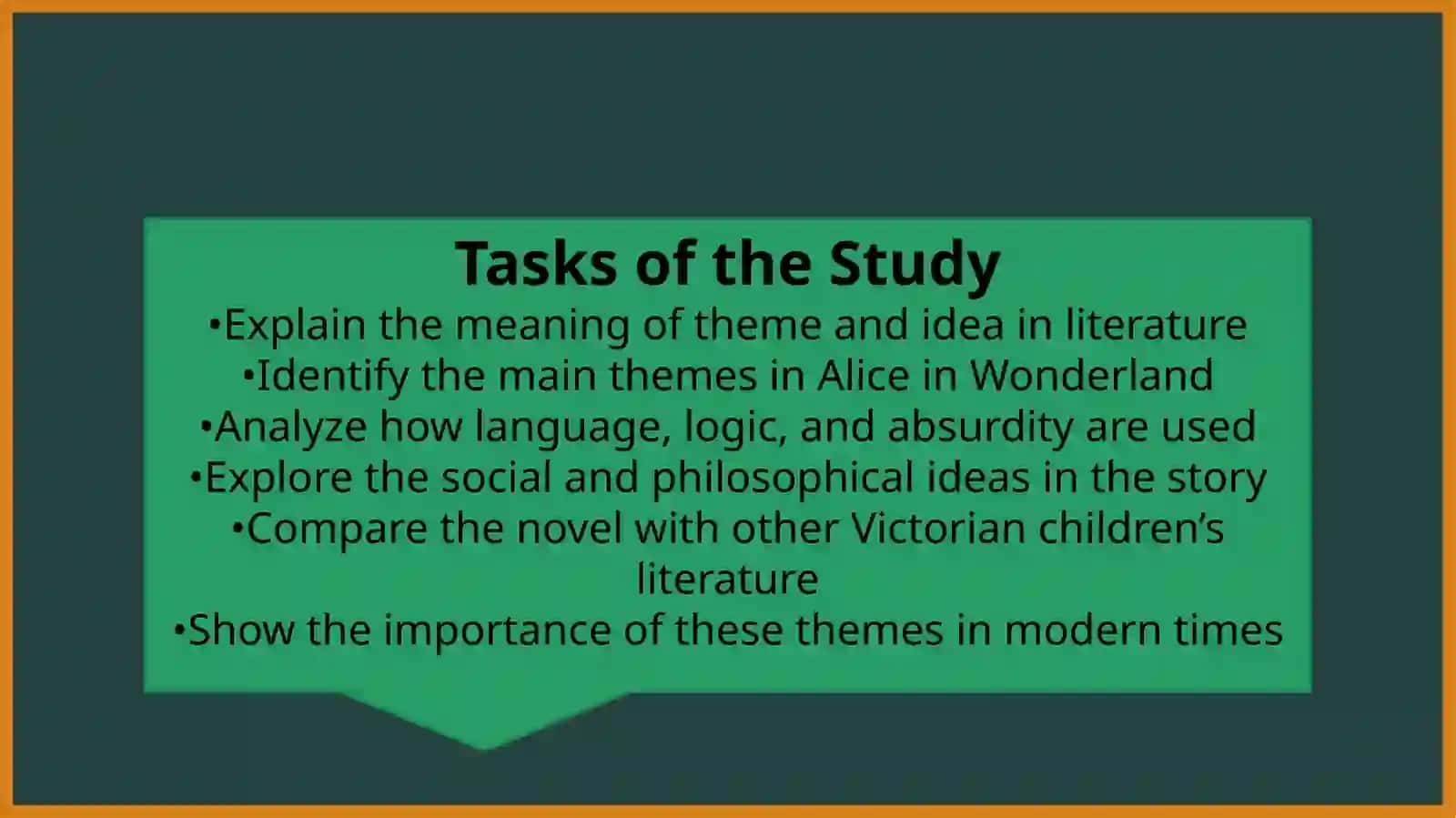 "The Theme and Idea of Lewis Carroll’s "Alice in Wonderland"" 4