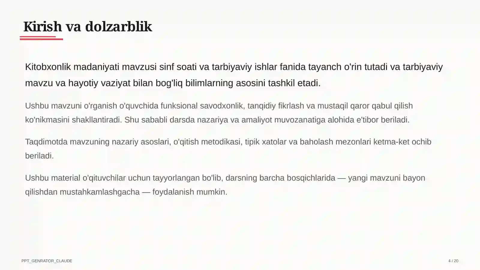 Kitobxonlik madaniyati 4
