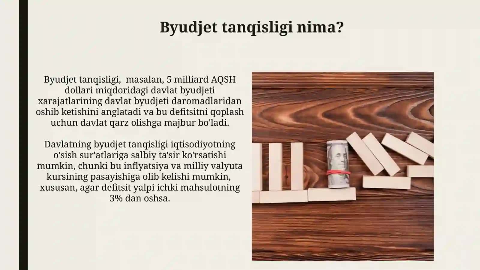 Budjet taqchilligi va davlat qarzlari 4