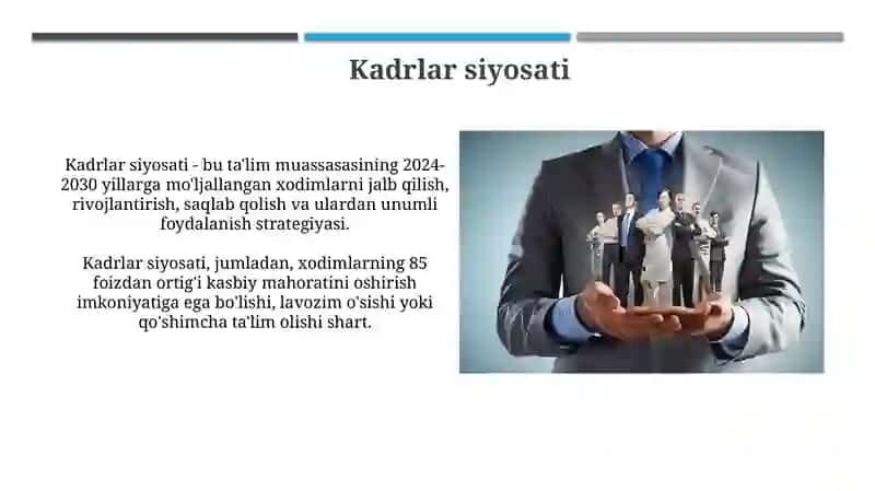 Ta’lim menejmentida xodimlarni boshqarishning nazariy asoslari 4