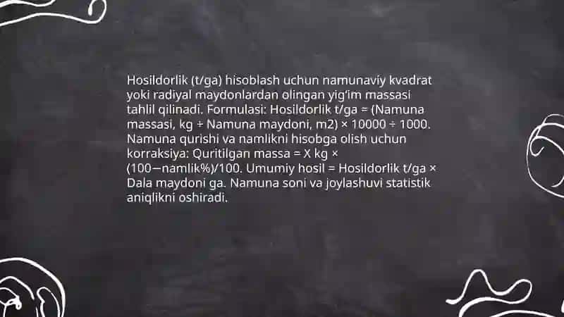 Ferma yerni o‘lchash va bo‘limlarga ajratish usullari 4