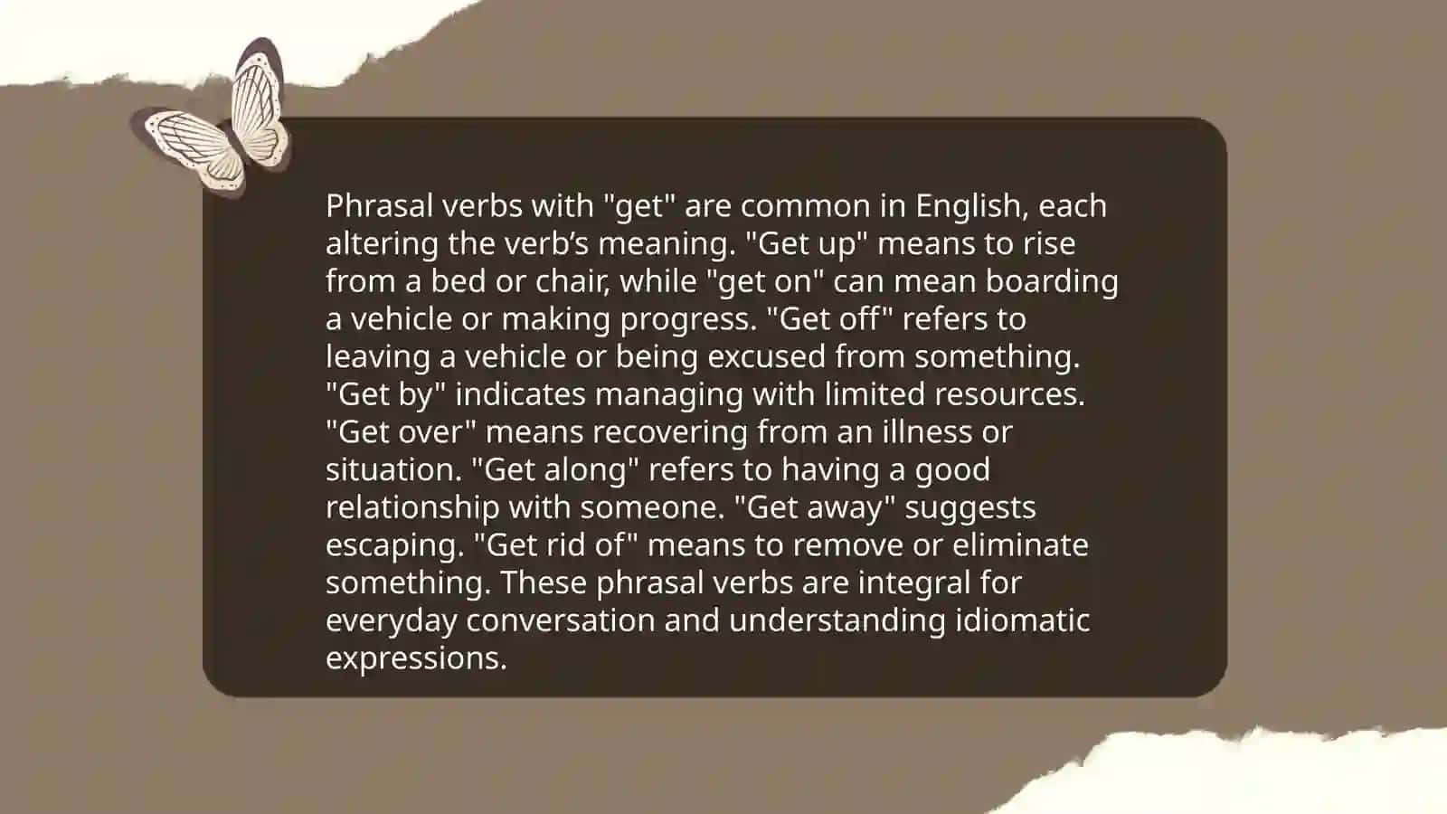 Phrazal verbs 4