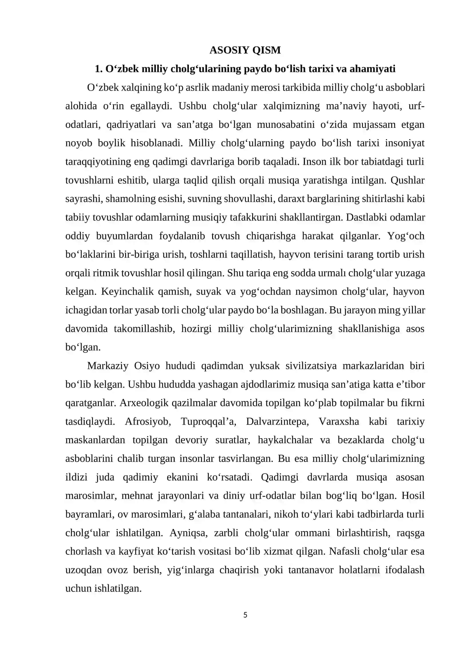 O‘ZBEK MILLIY CHOLG‘ULARI VA ULARNING TURLARI 4