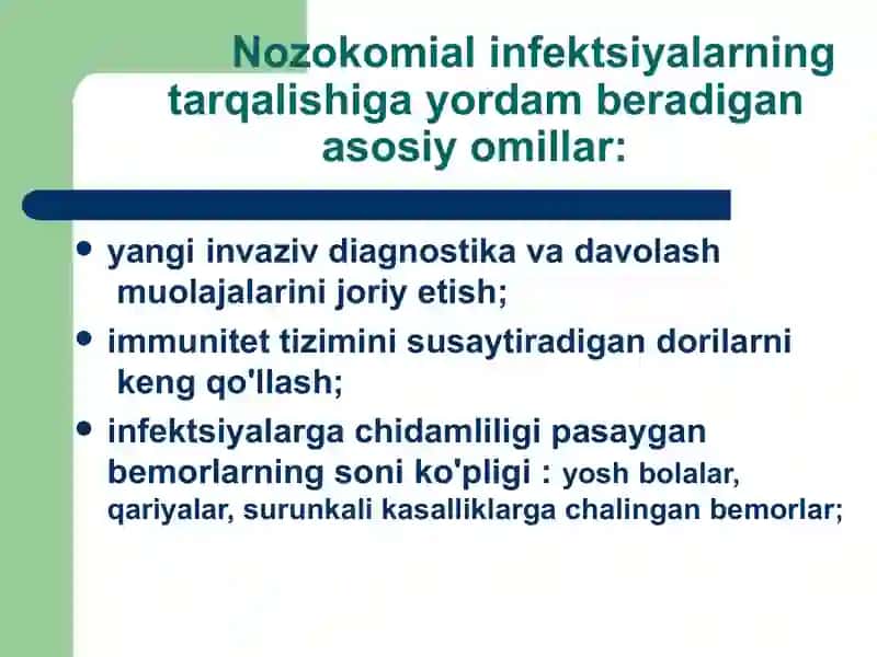 Shifoxona Ichtimoiy infeksiyasi 4