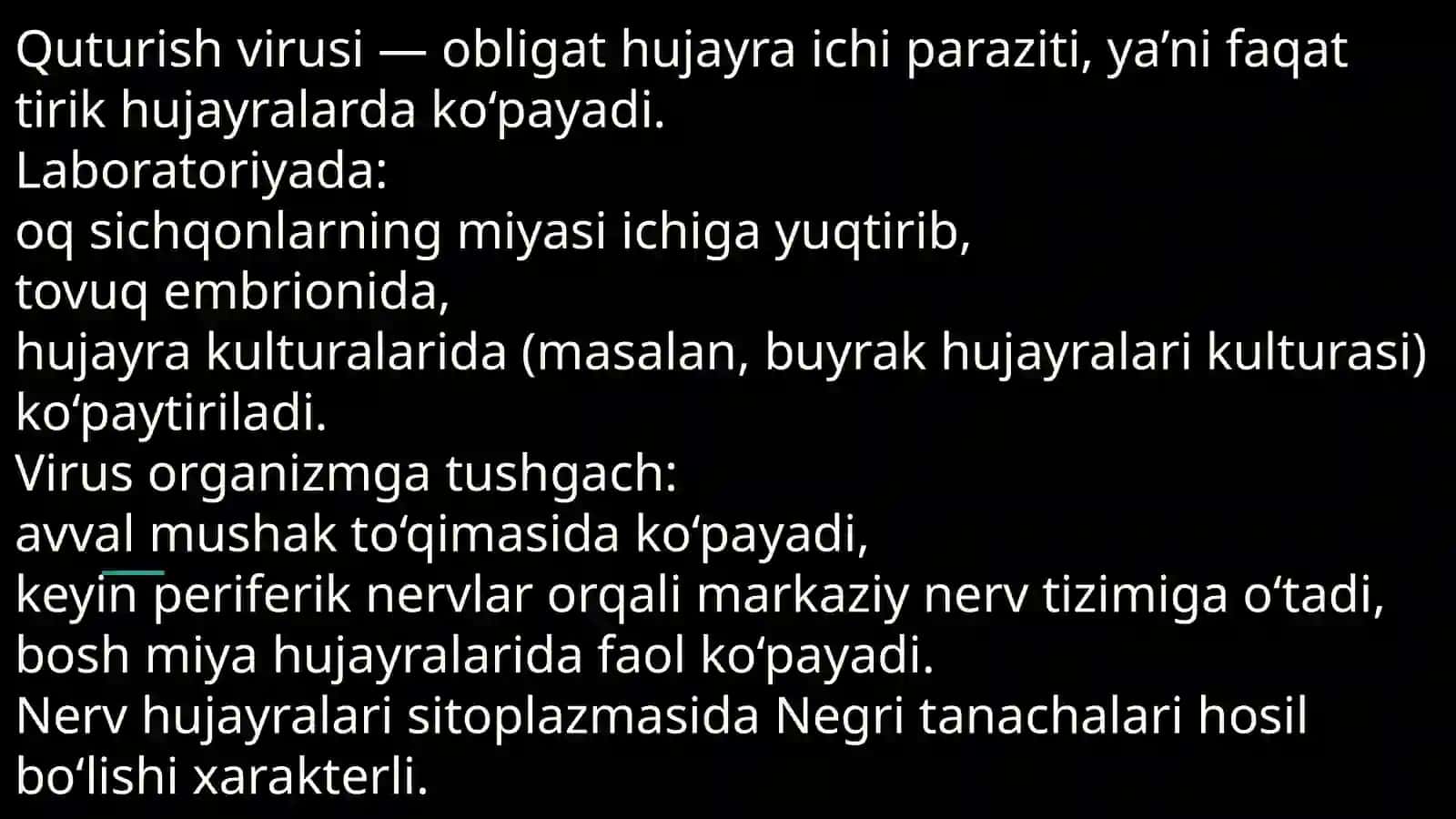 Gerpes (alfa betta gamma), Rabdoviruslar (quturish) 4