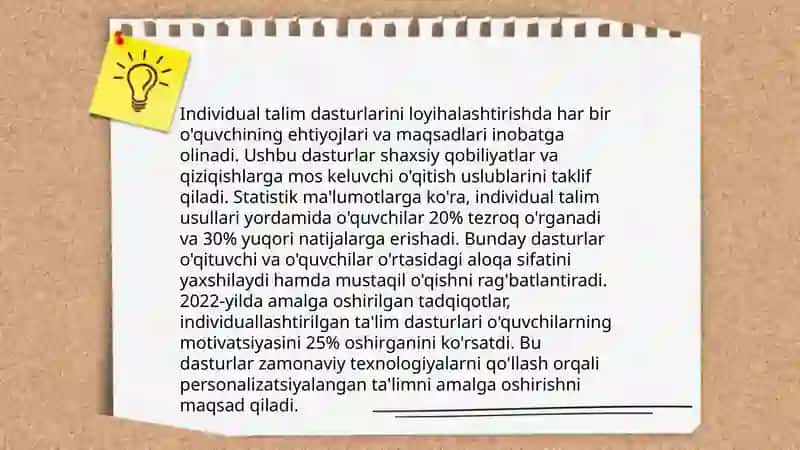 Talimning universal dizayni asoslari 4