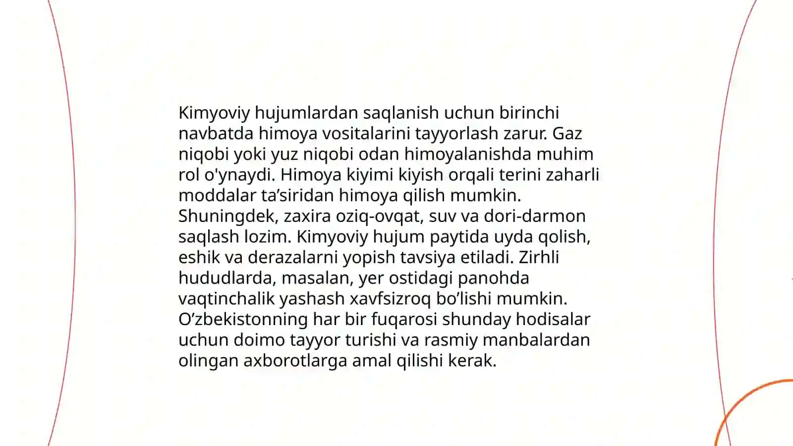 Aholini ommaviy qirgʻin qurollardan himoya qilish 4