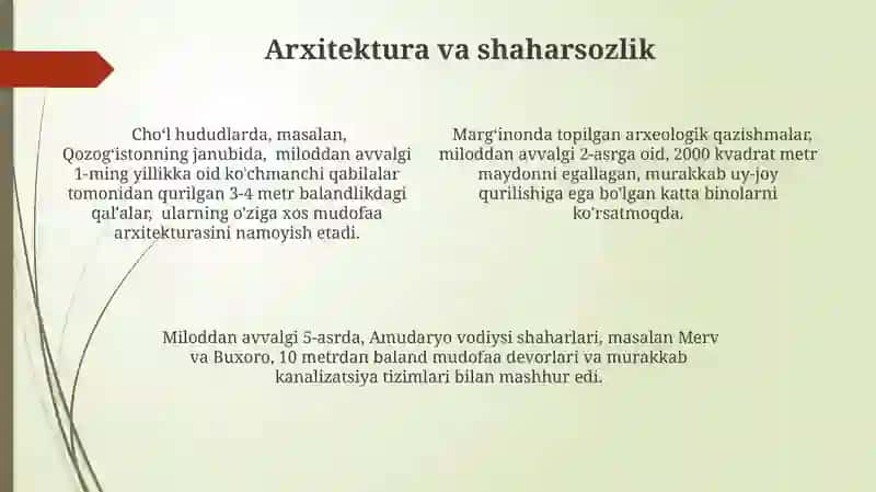 Buyuk Ipak Yo'li va Qadimgi Markaziy Osiyo 4