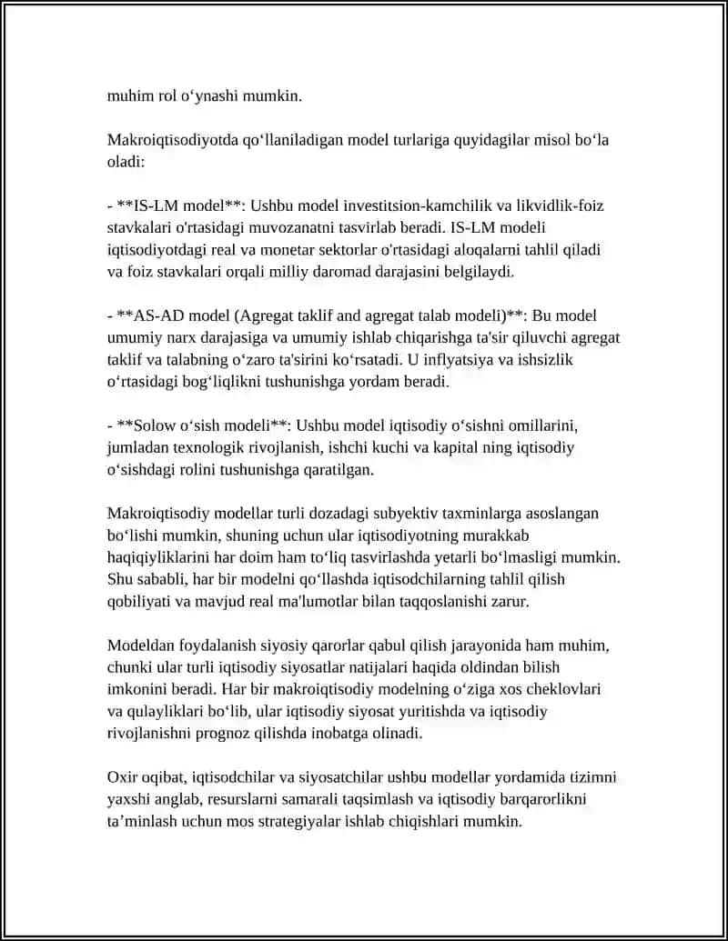 7 KEYISNING MAKROIQTISODIY MODELI 4
