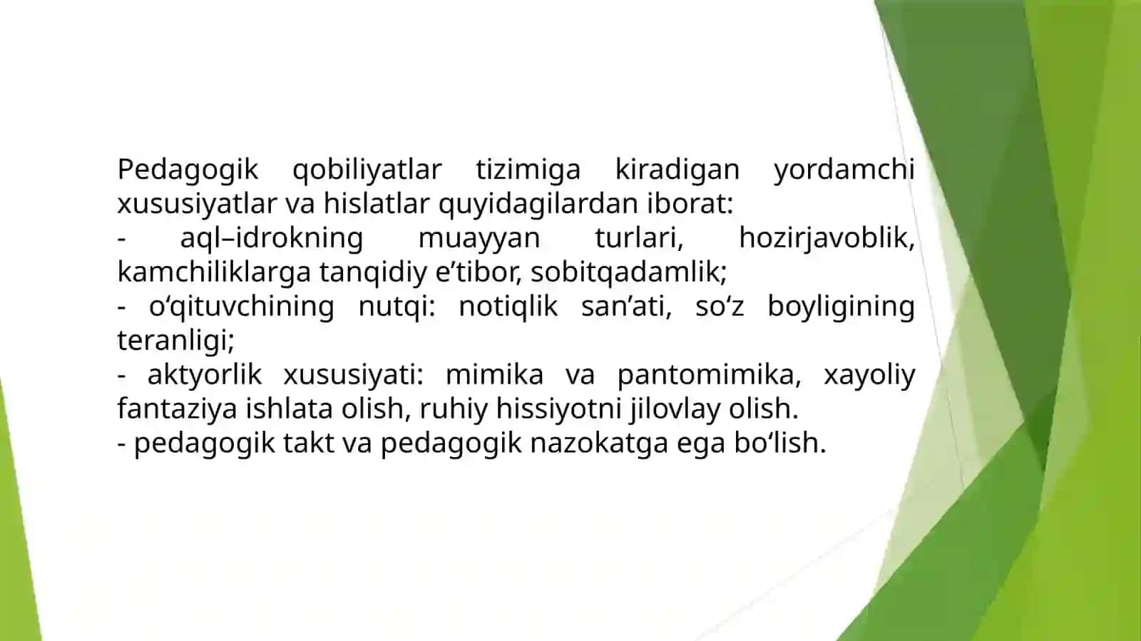 Kasbiy Pedagogik Tasavvur 4