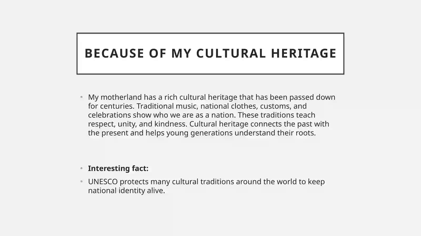 Why do I love my motherland 4