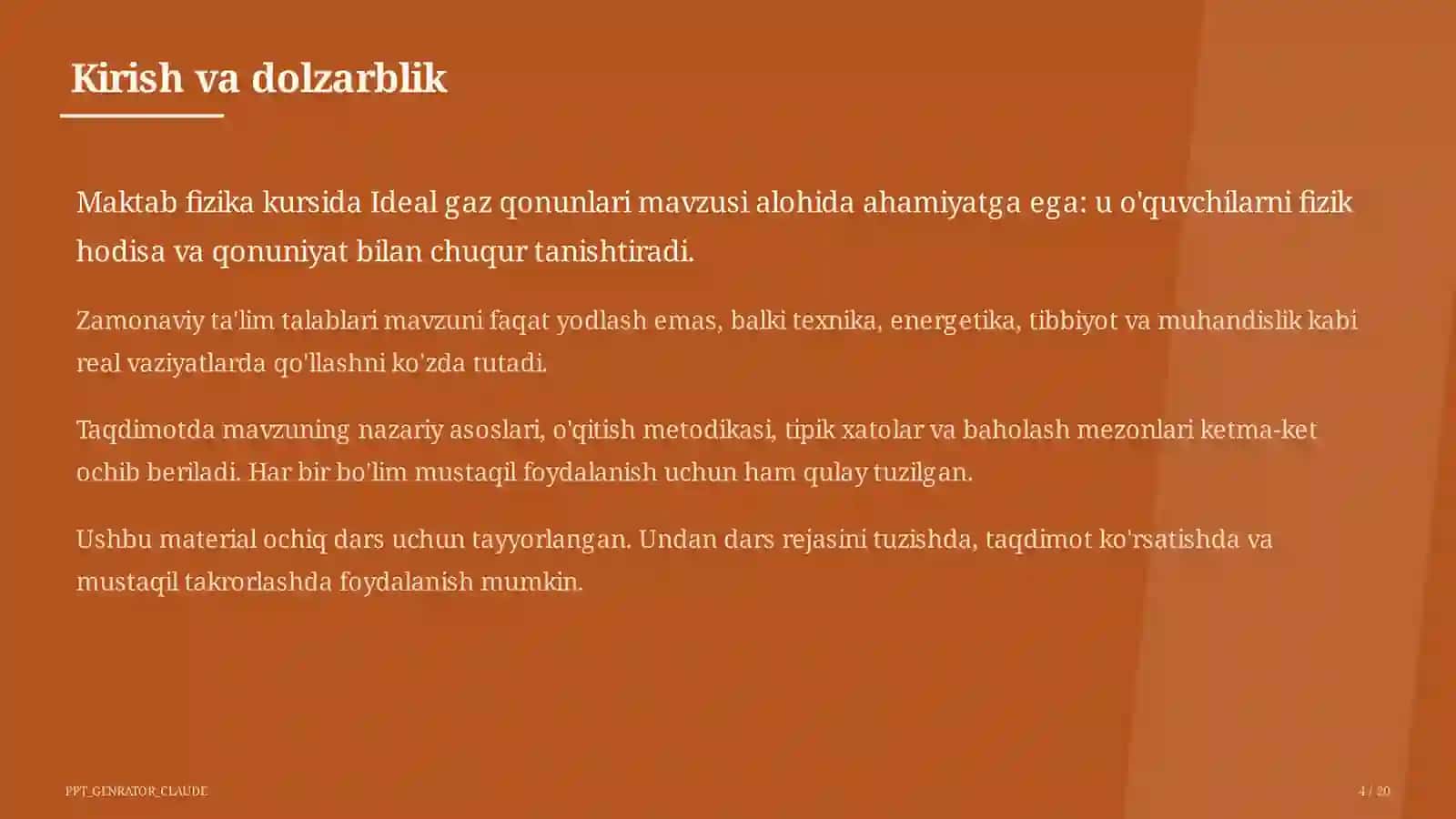Ideal gaz qonunlari (10-sinf) 4