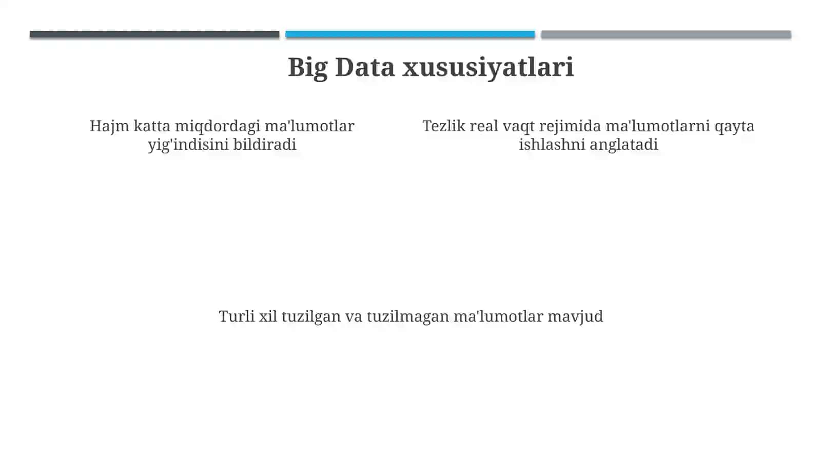 Kattama'lumotlarni(Big Data)tahlilqilishtexnologiyalari 4