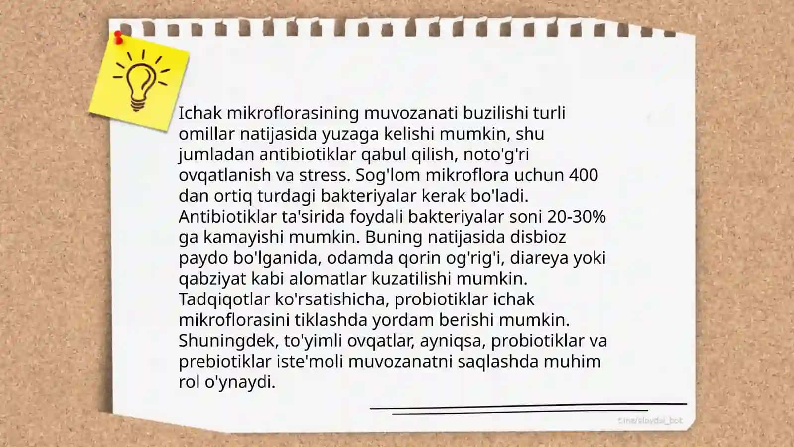 Disbakterioz va disbioz 4