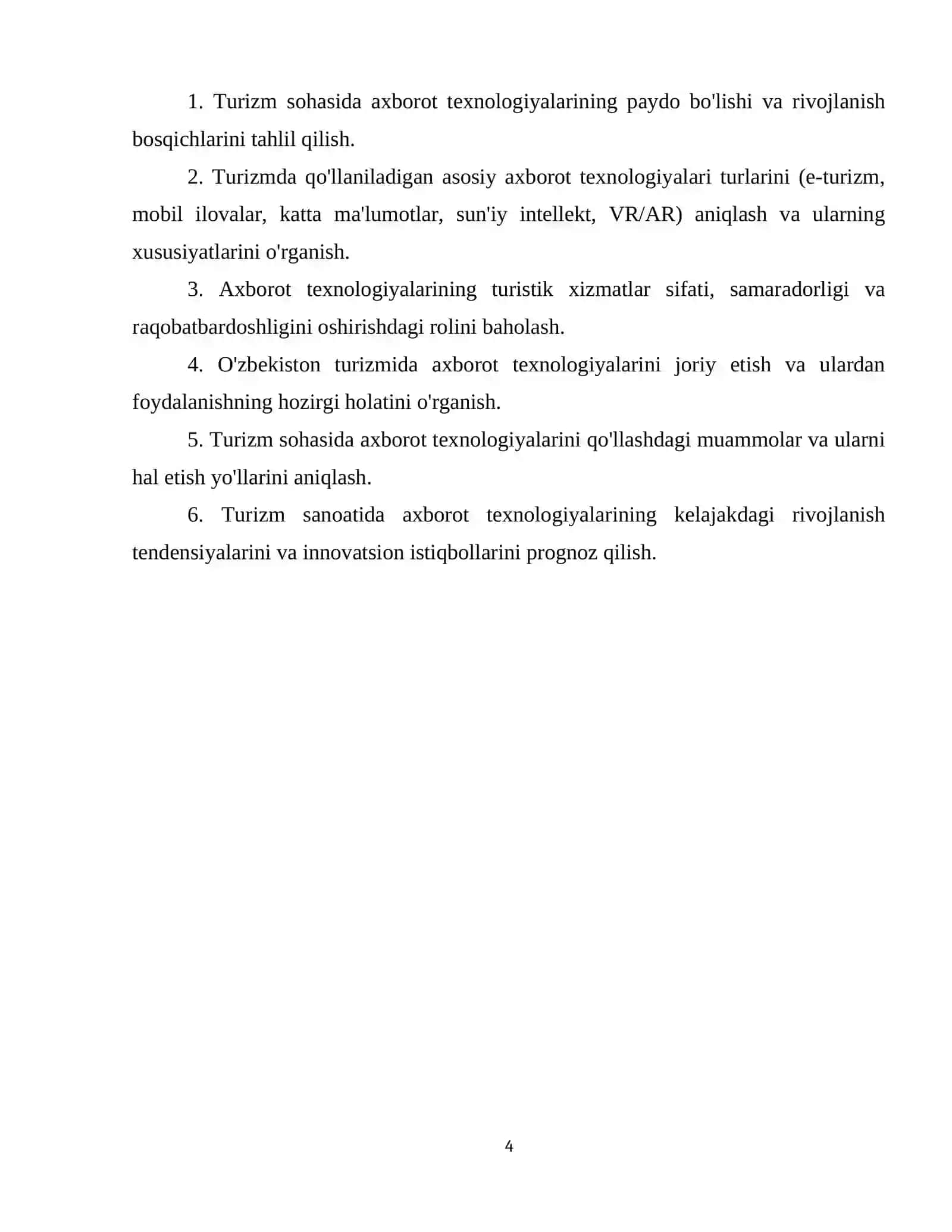 TURIZM SOHASIDAGI AXBOROT TEXNOLOGIYALARI VA ULARNING ROLI 4
