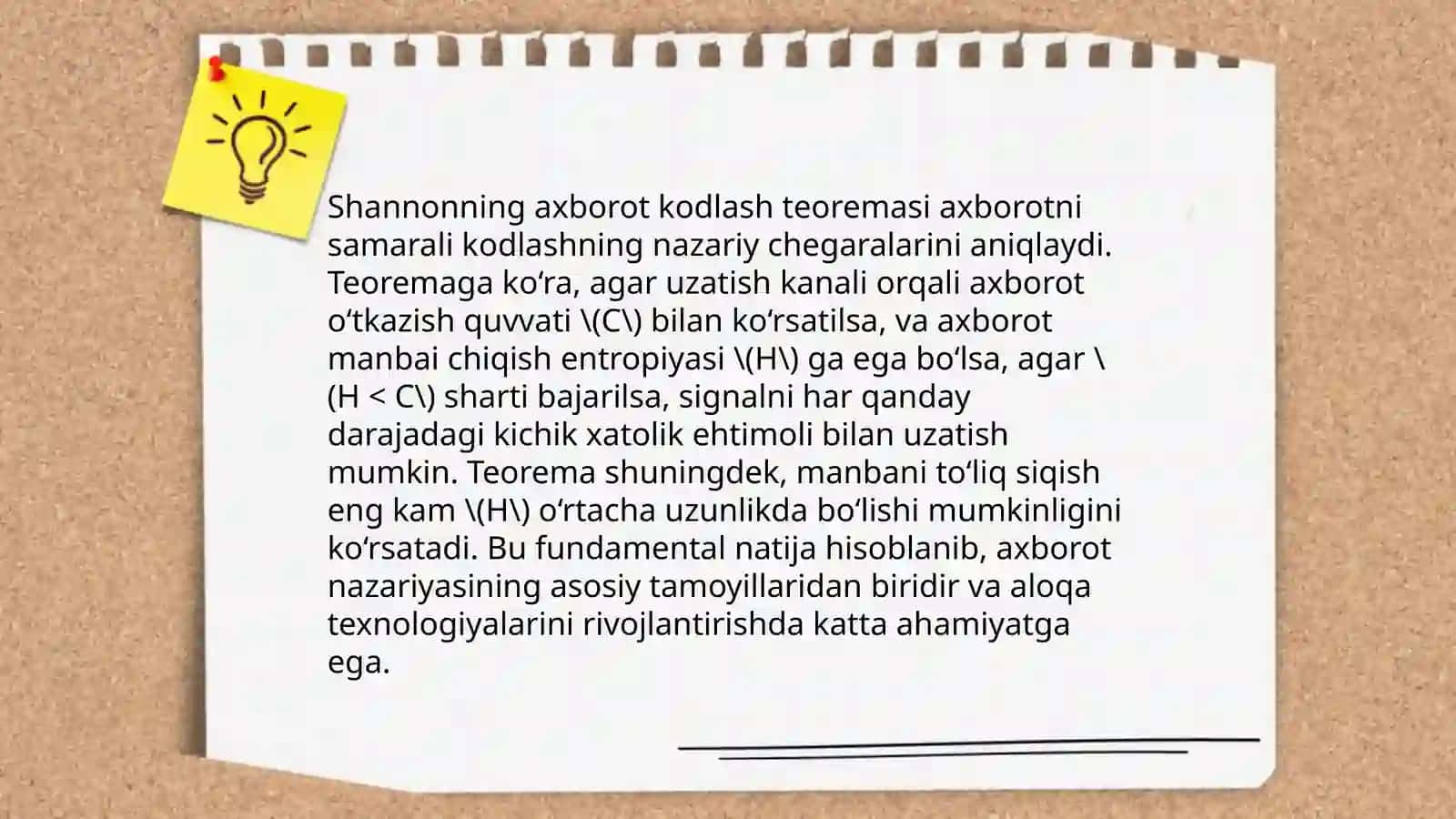 Axborotlarni kodlash 4