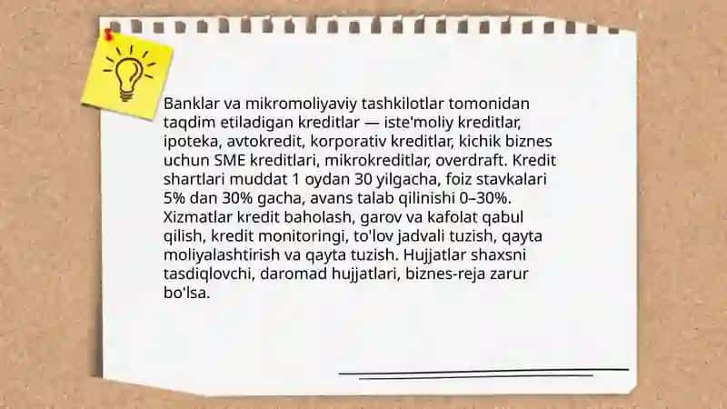 Moliyaviy Xizmatlar 4