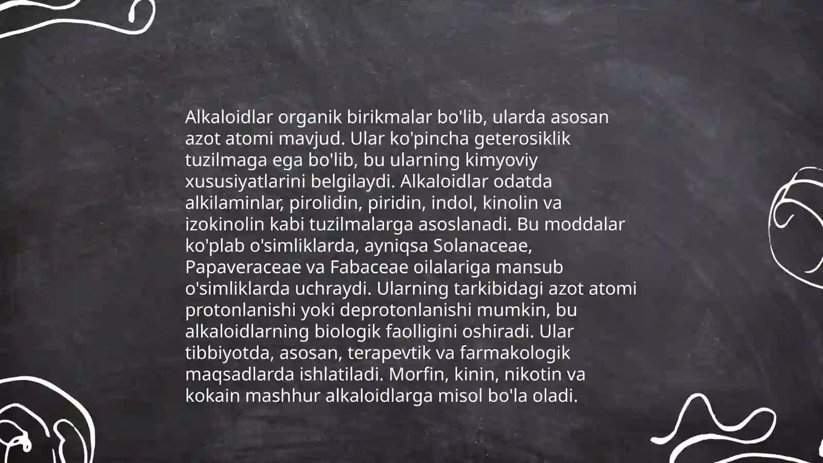 Alkaloidlar 4