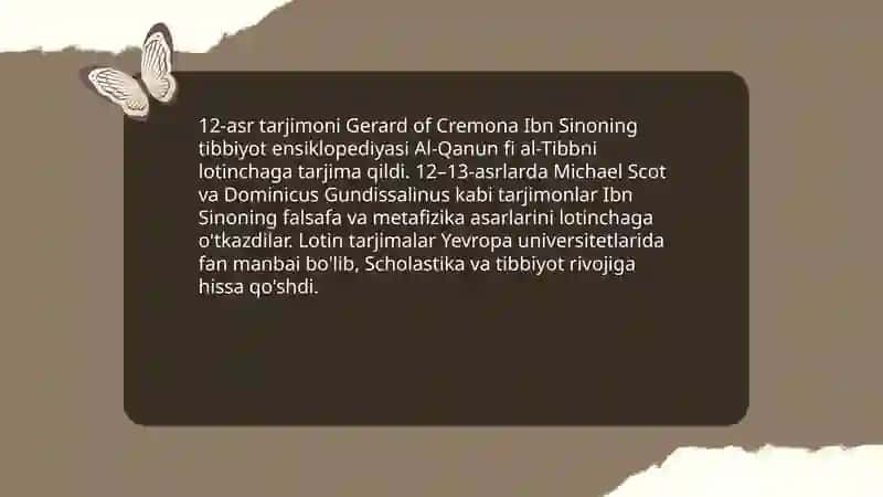 Ibn Sino Yevropa olimlari talqinida 4