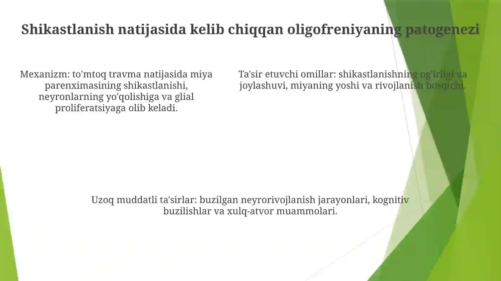 Jarohatlanish Natijasida Kelib Chiqgan Oligofreniya 4