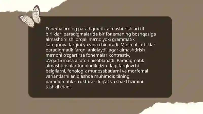 Til birliklarining oʻzaro munosabati 4