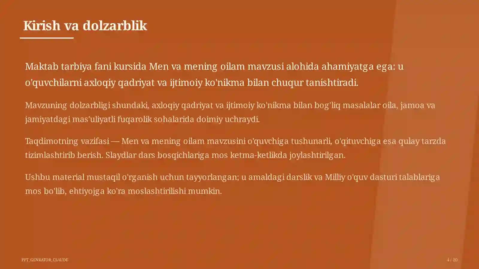 Men va mening oilam (1-sinf) 4