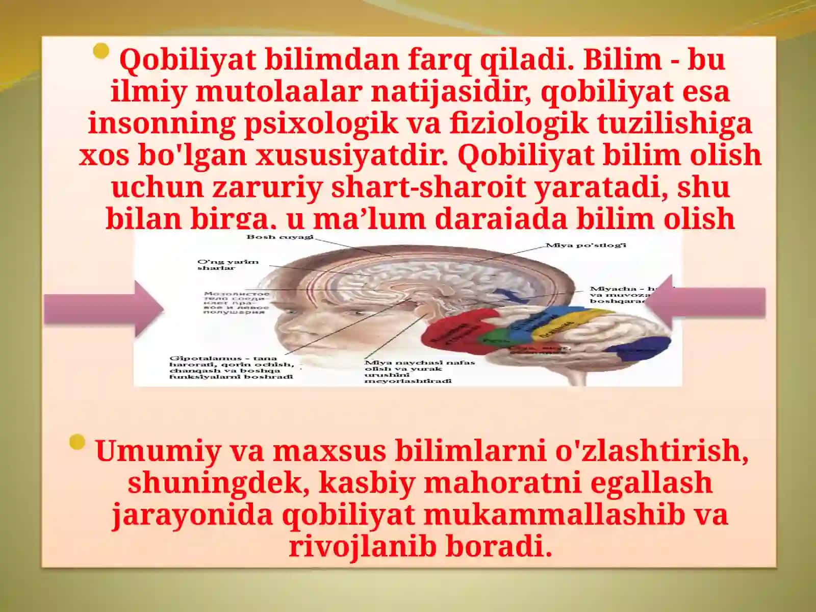 O’qituvchifaoliyatida pedagogik qobiliyat.Komunikativmalakalarvata’sirko’rsatish 4