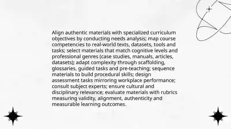 Using Authentic Materials in Teaching Specialized Subjects 4