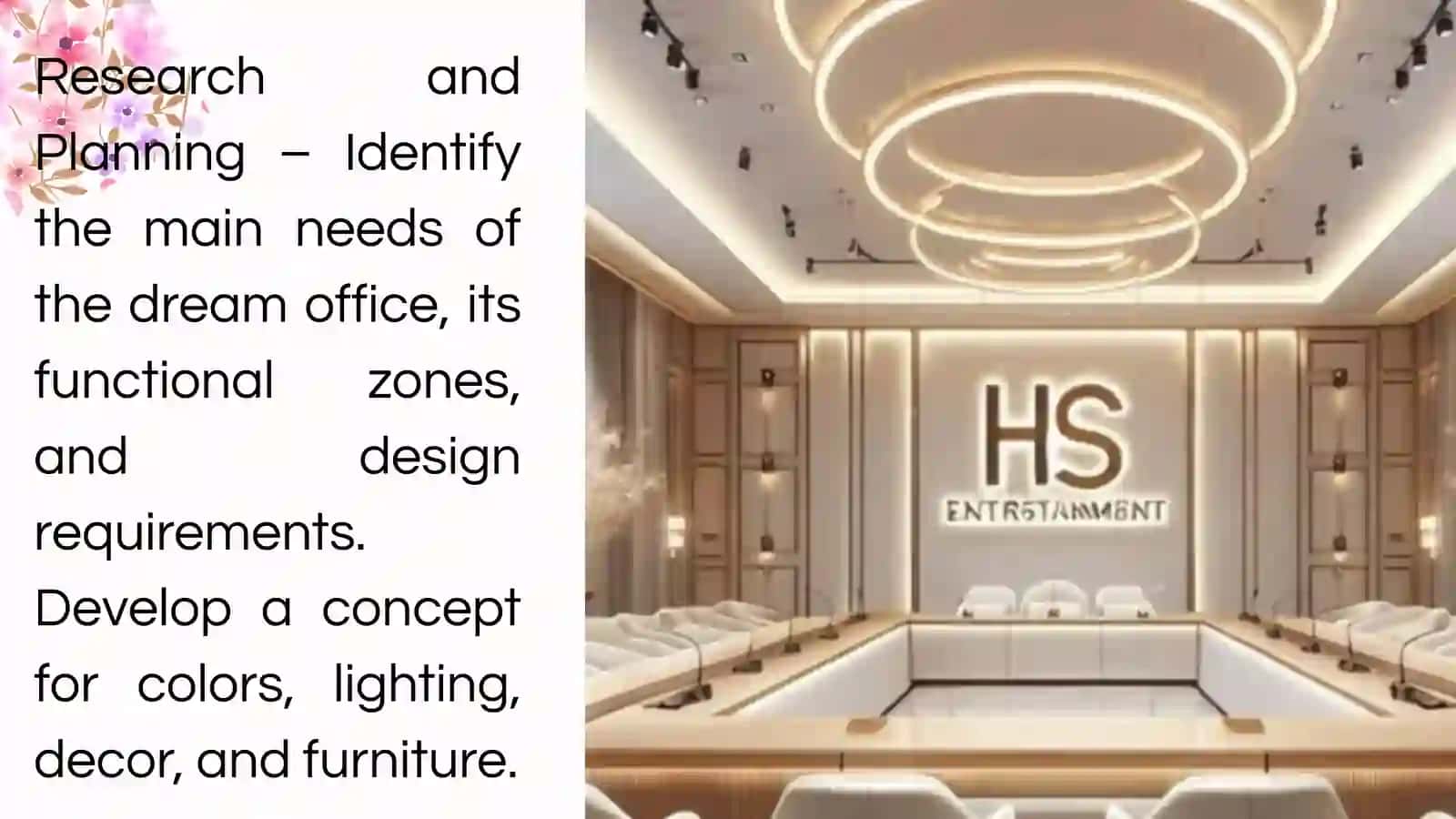 My dream office — design project 4