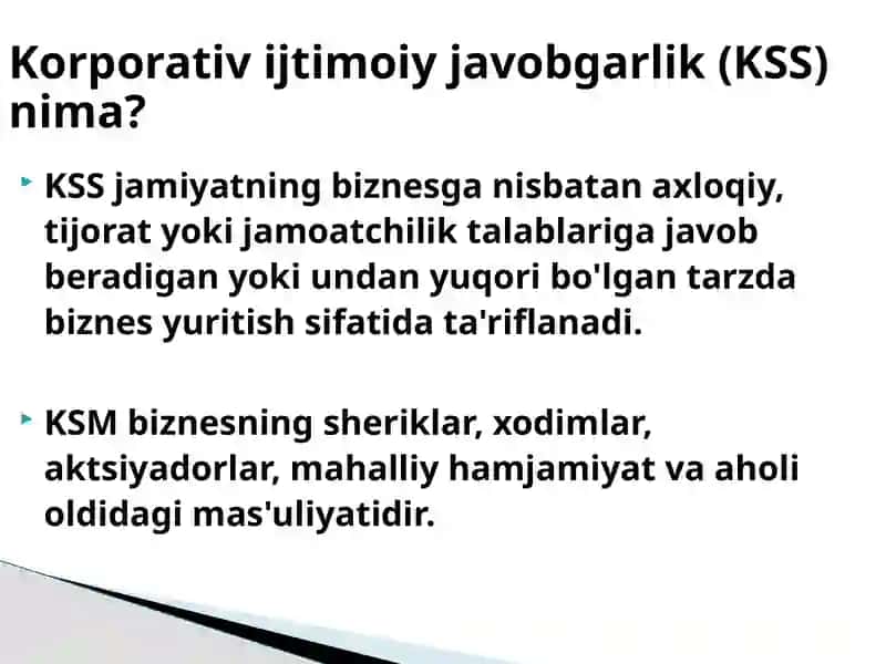 Korporativ ijtimoiy mas'uliyat dasturlari vaularni amalga oshirish vositalari 4