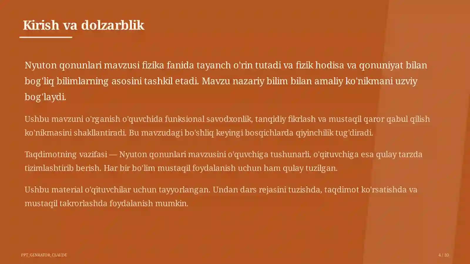 Nyuton qonunlari (9-sinf) 4