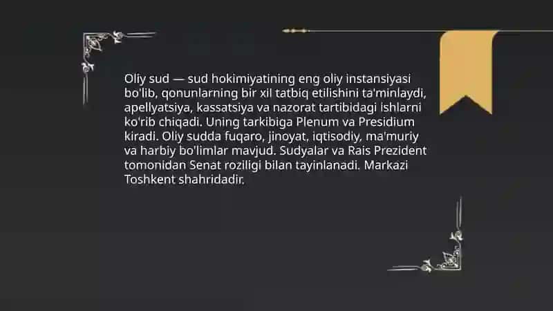 Adliya organlari va muassalari 4