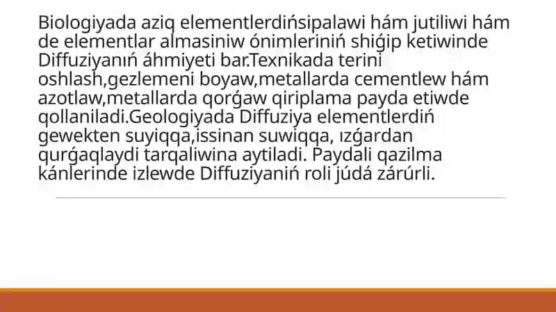 Diffuziya haqqında ma'lumot 4