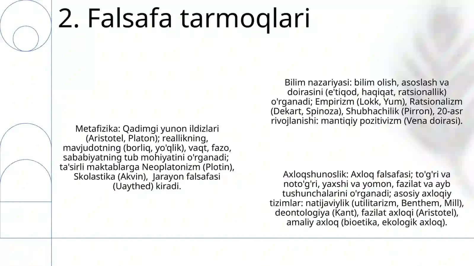 Inson falsafasi haqida umumiy ma'lumot 4