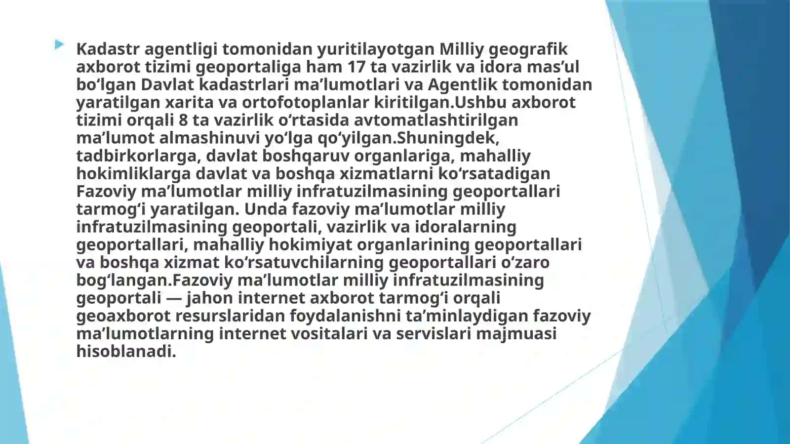 Fazoviyma’lumotlarning modellari 4