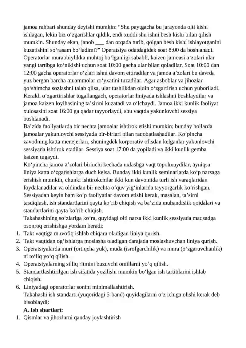 Gemba borib kaizen 4