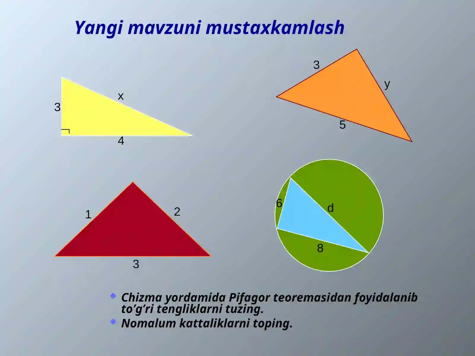 Pifagor teoremasi 4